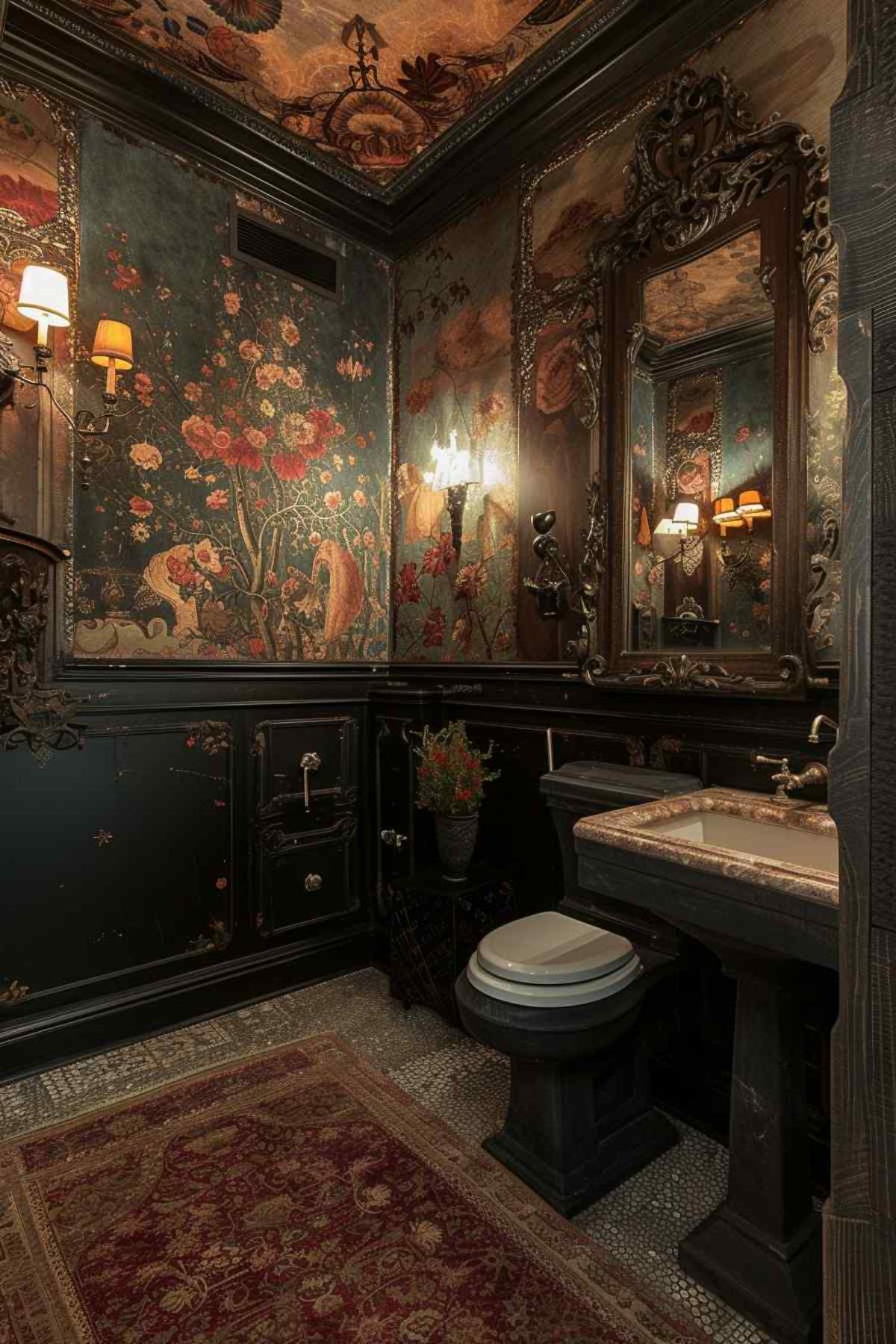 bathrooms rococo