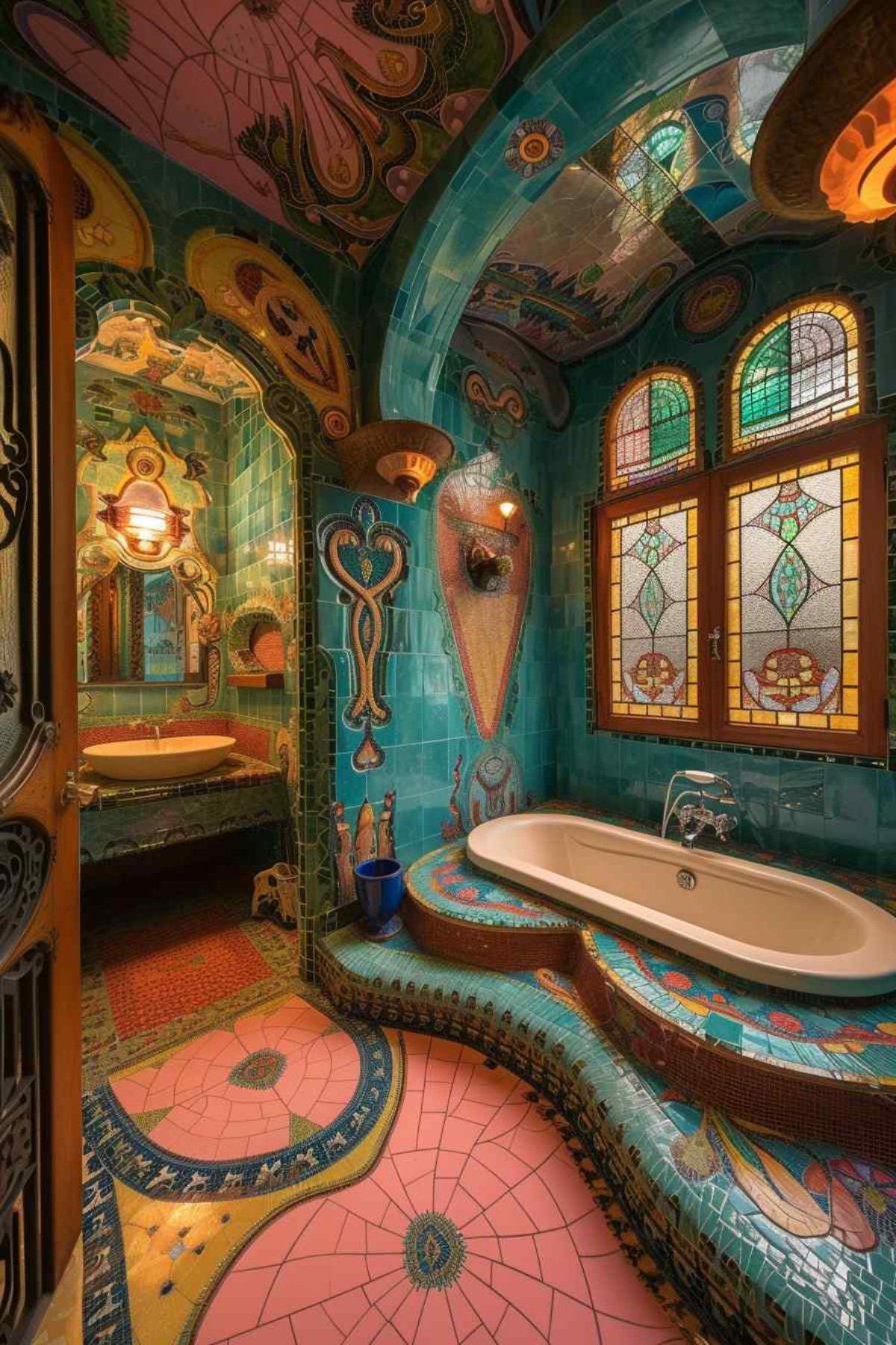 bathrooms rococo