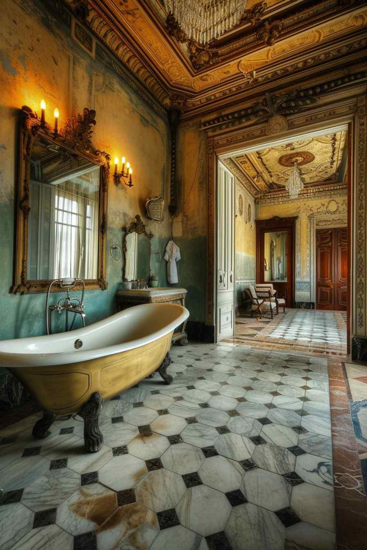 bathrooms rococo