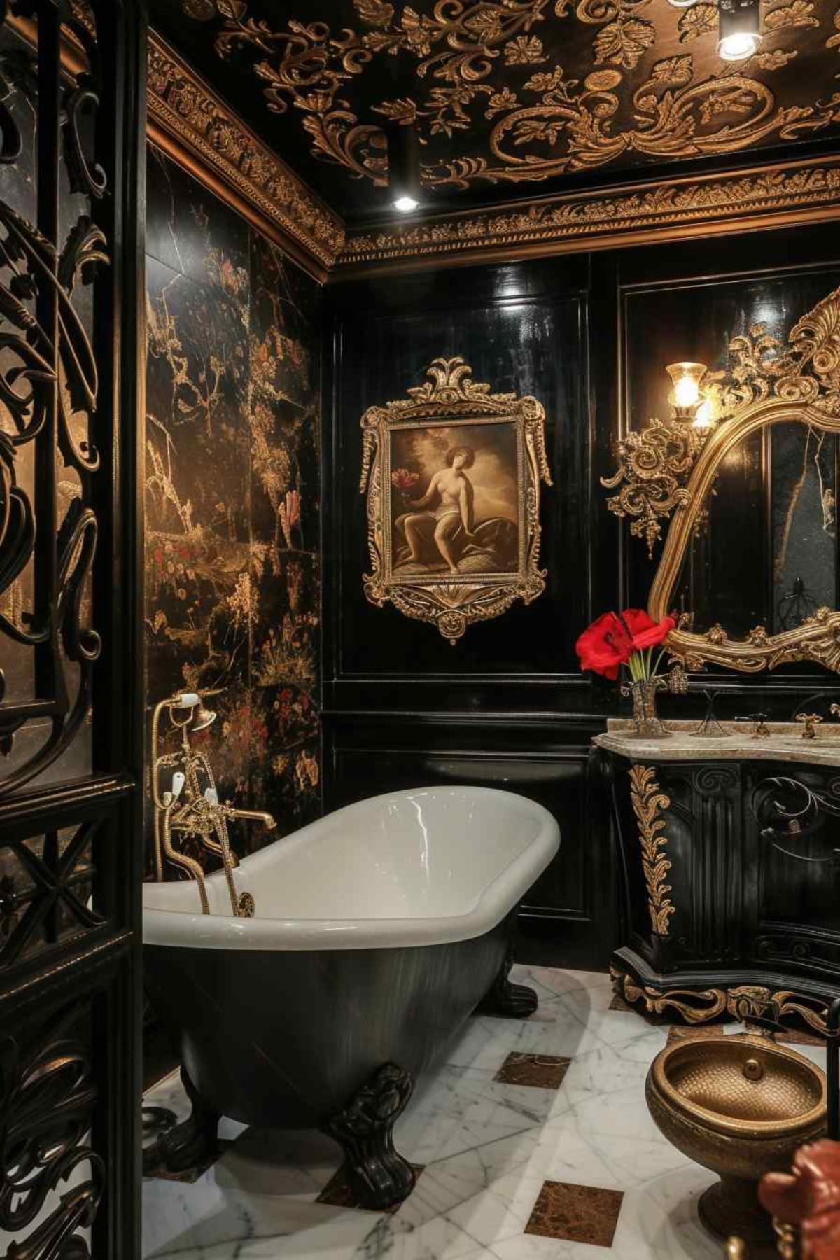 bathrooms rococo