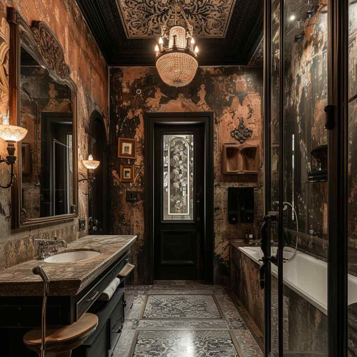 bathrooms rococo