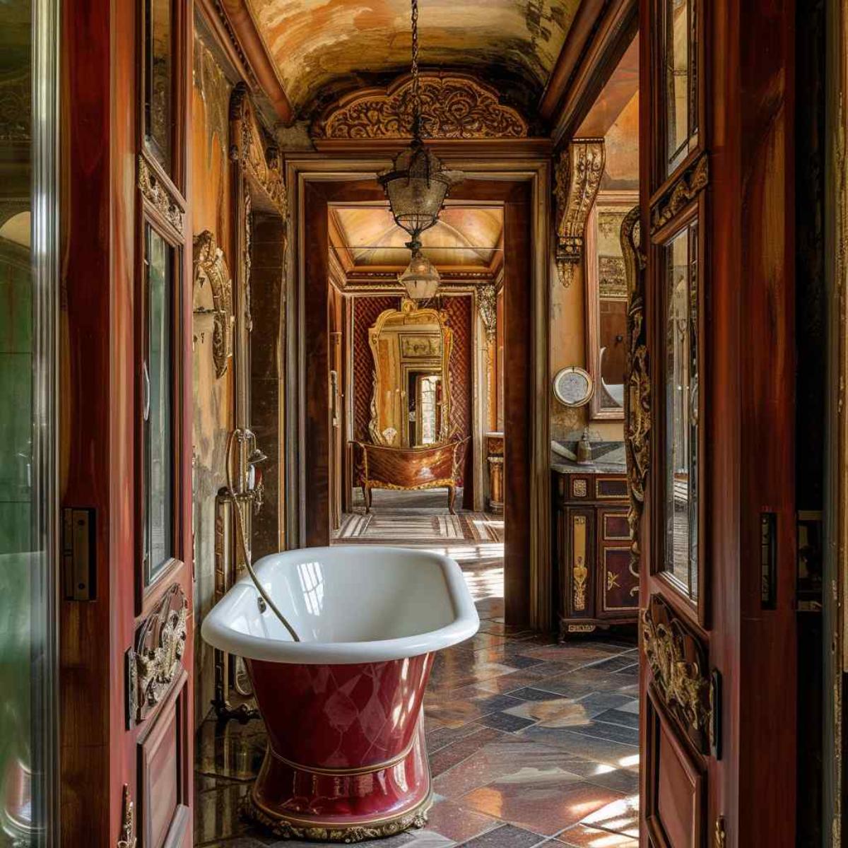 bathrooms rococo