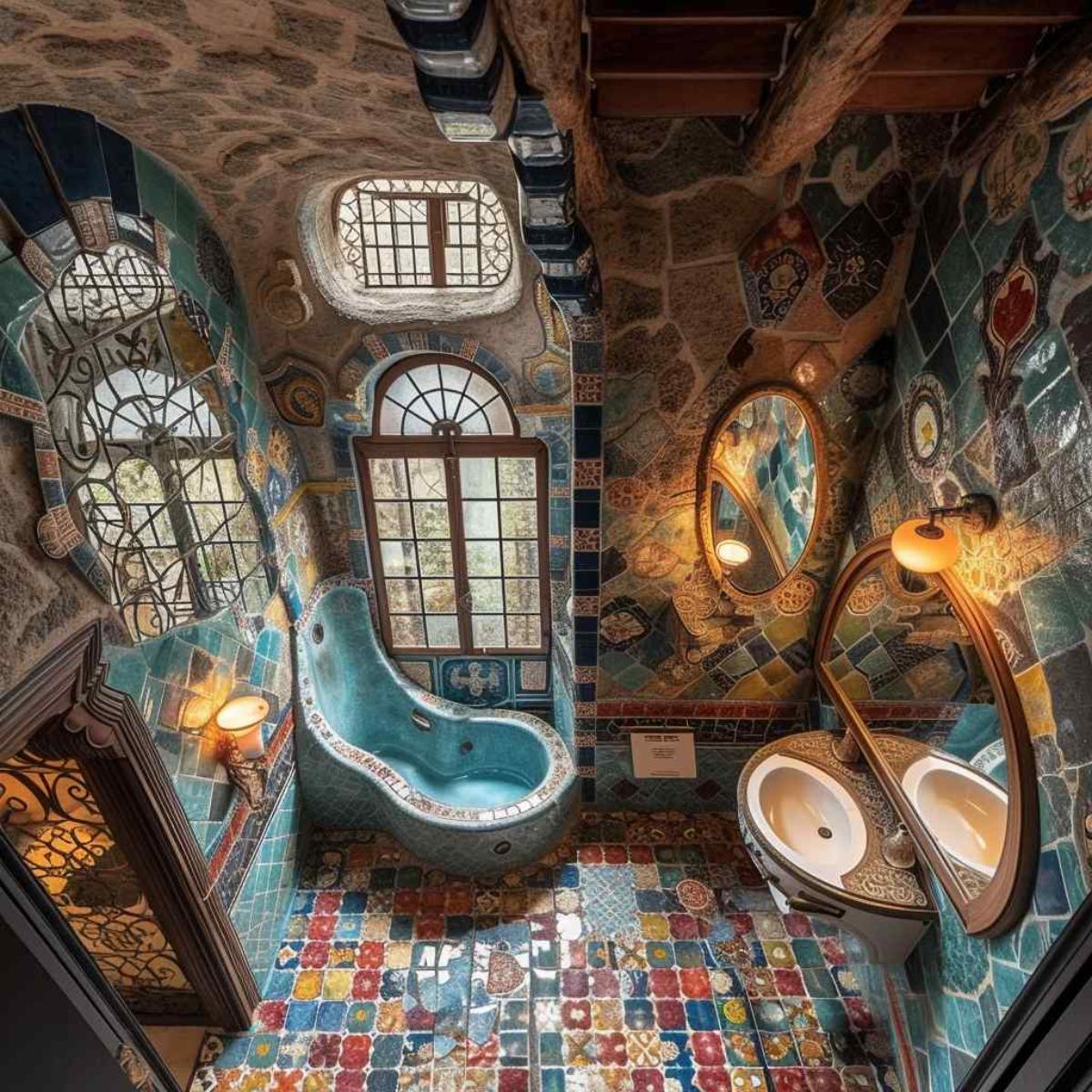 bathrooms rococo
