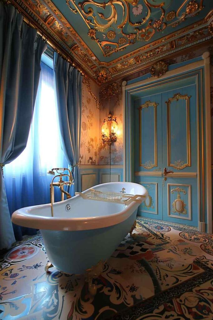27 Bathroom Designs That Combine Baroque and Rococo Ideas (Concept ...
