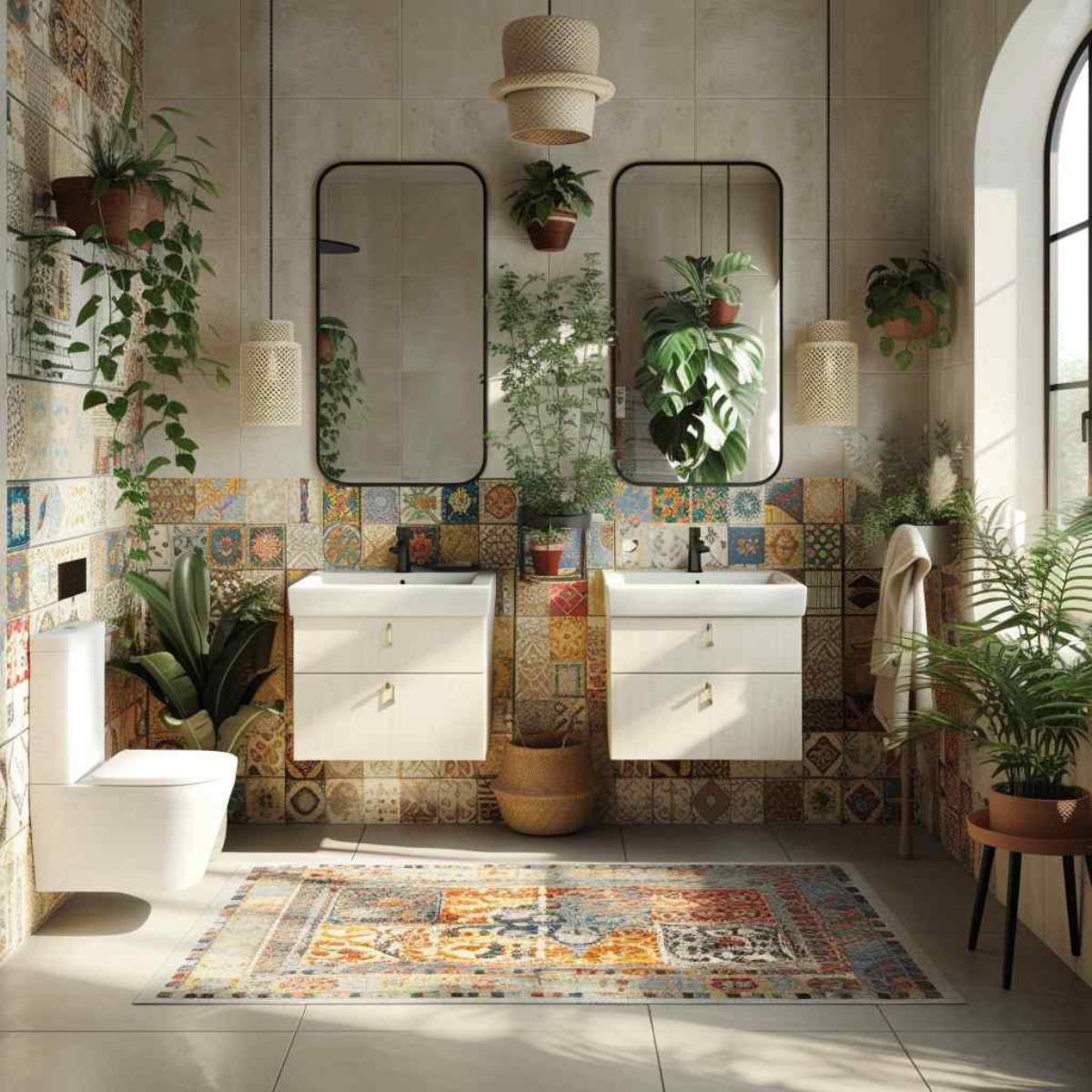 bathrooms scandiboho