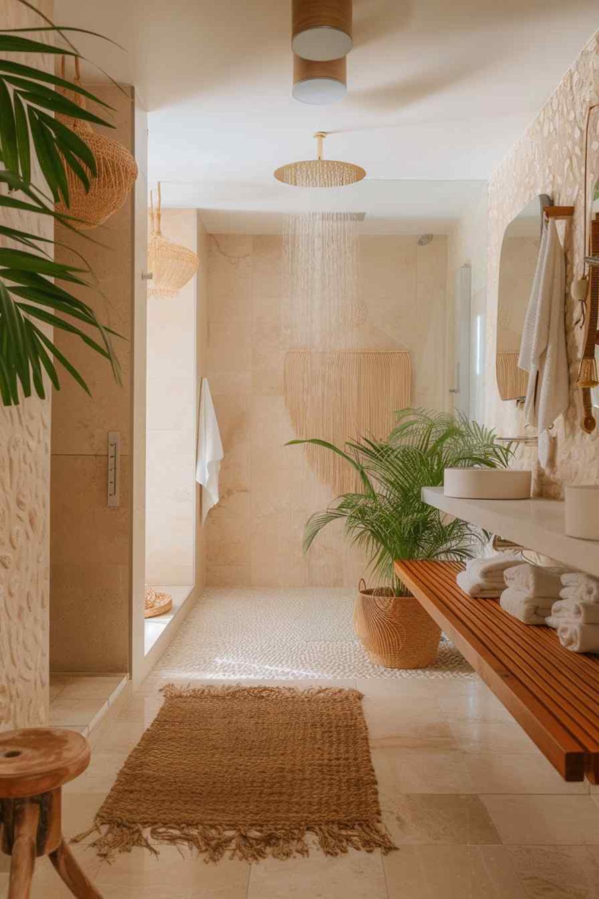 bathrooms scandiboho