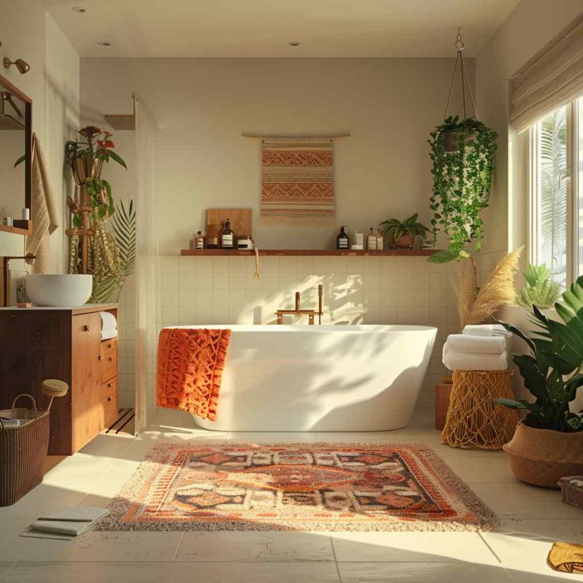 bathrooms scandiboho