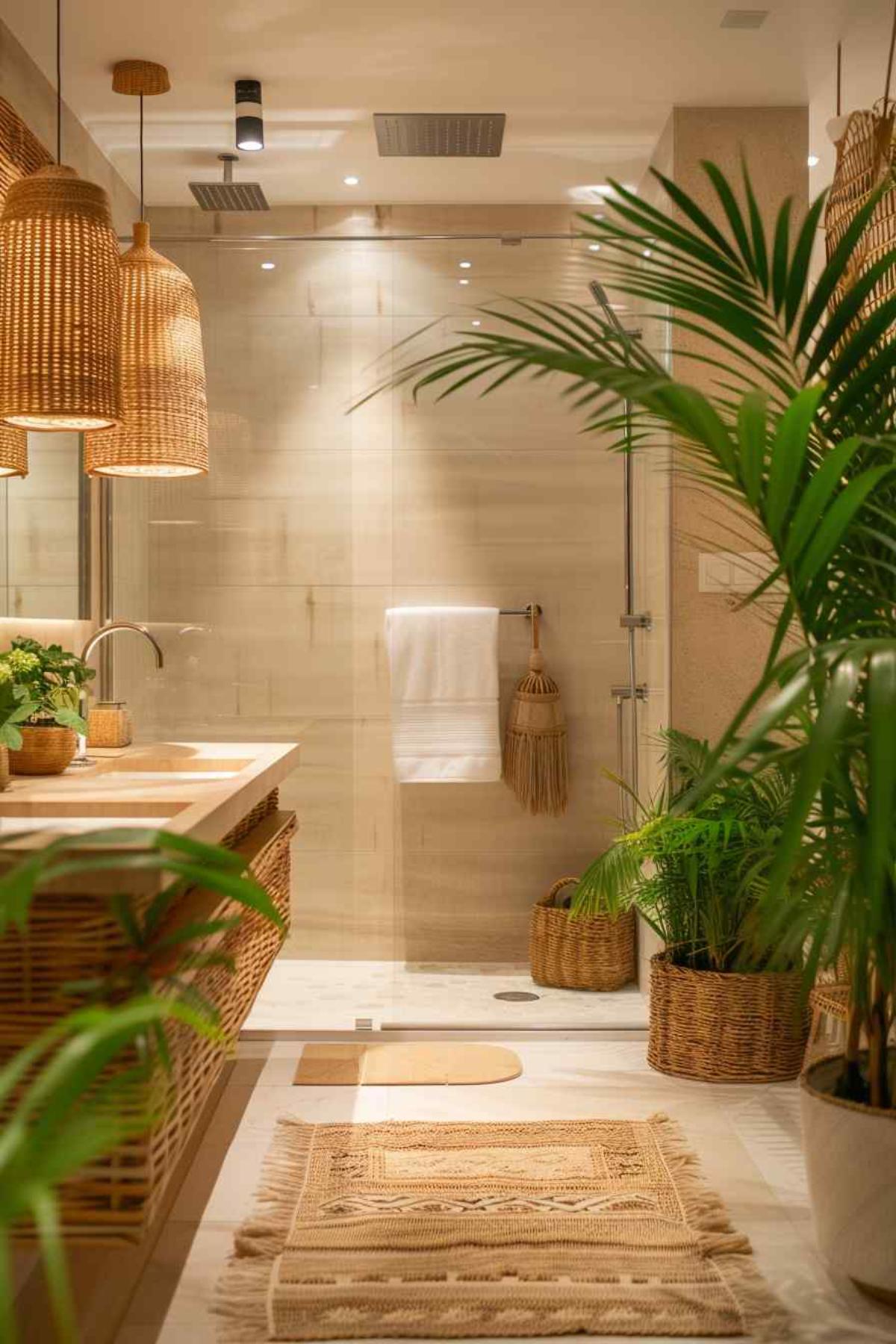 bathrooms scandiboho