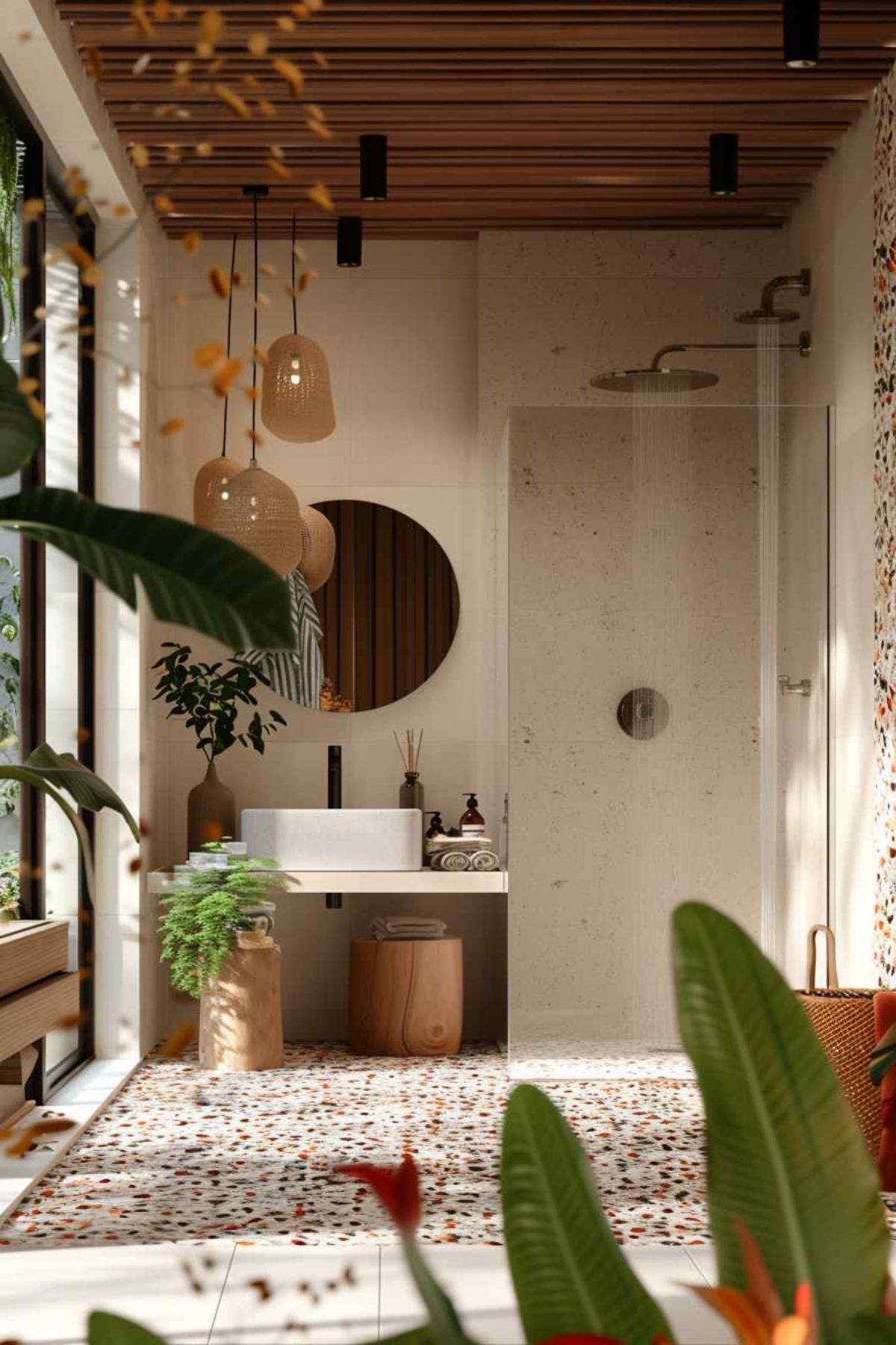 bathrooms scandiboho