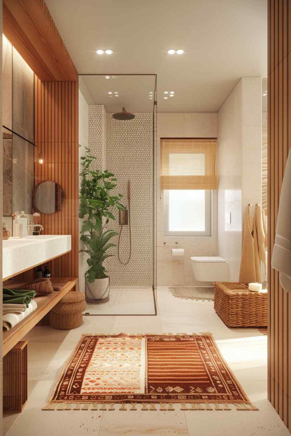 bathrooms scandiboho