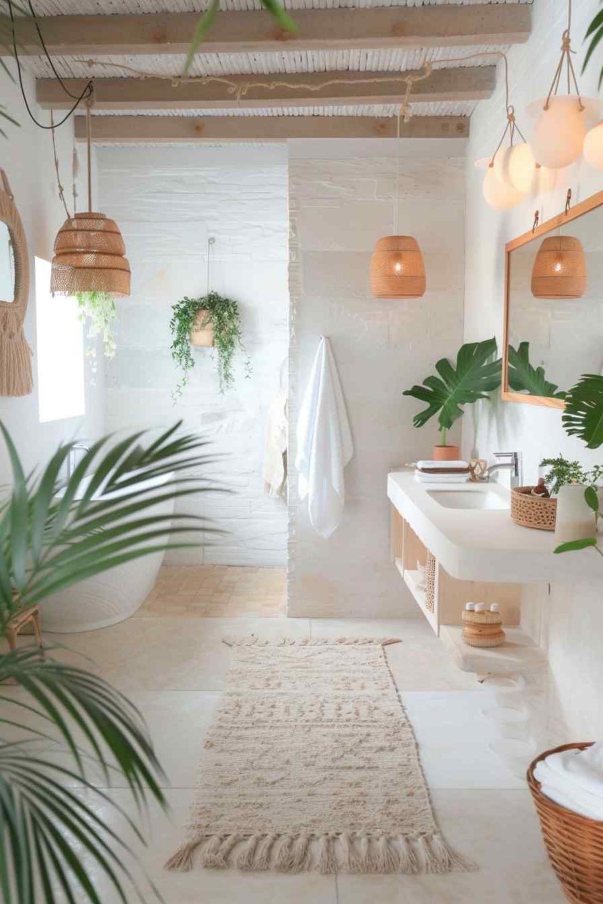 bathrooms scandiboho