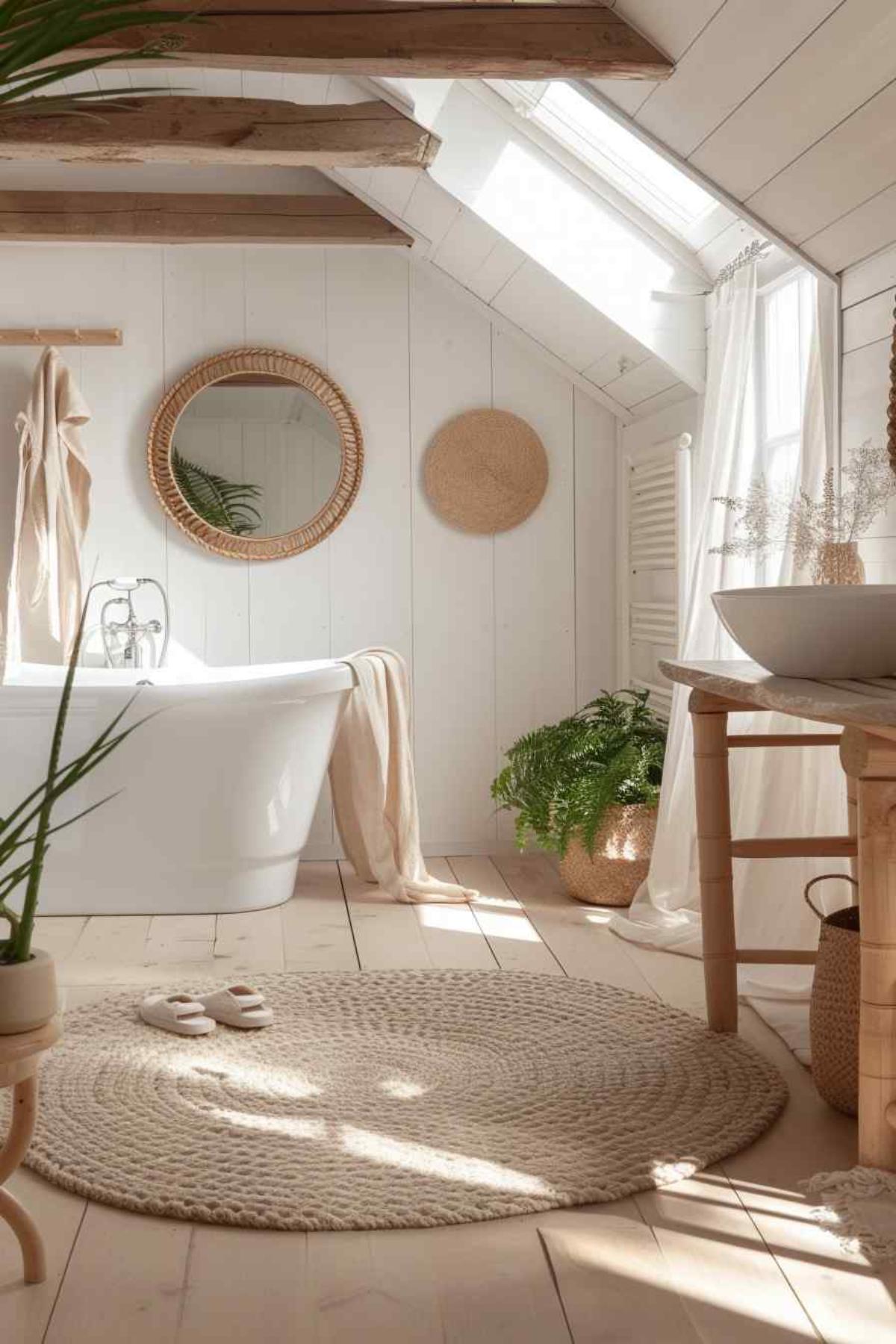 bathrooms scandiboho