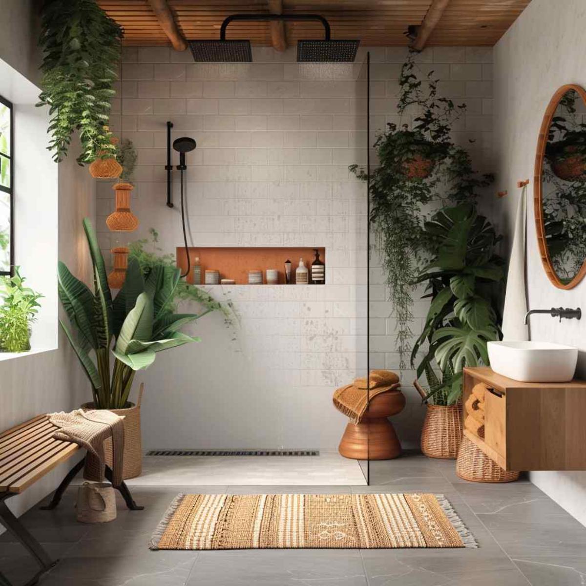 bathrooms scandiboho