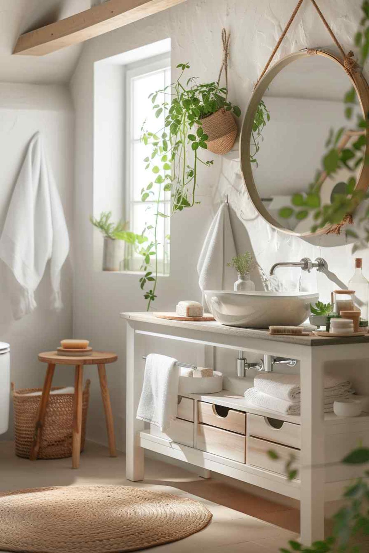 bathrooms scandiboho