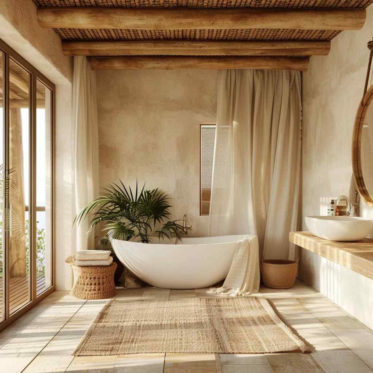 bathrooms scandiboho