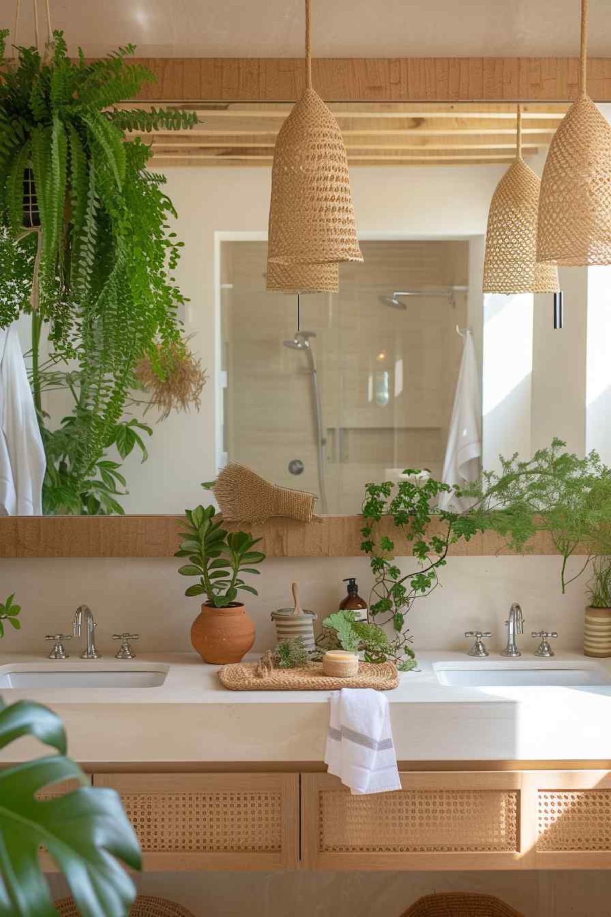 bathrooms scandiboho