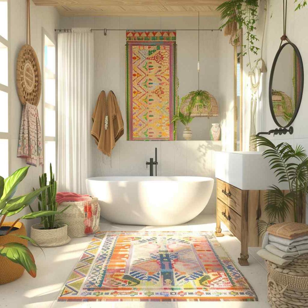 bathrooms scandiboho