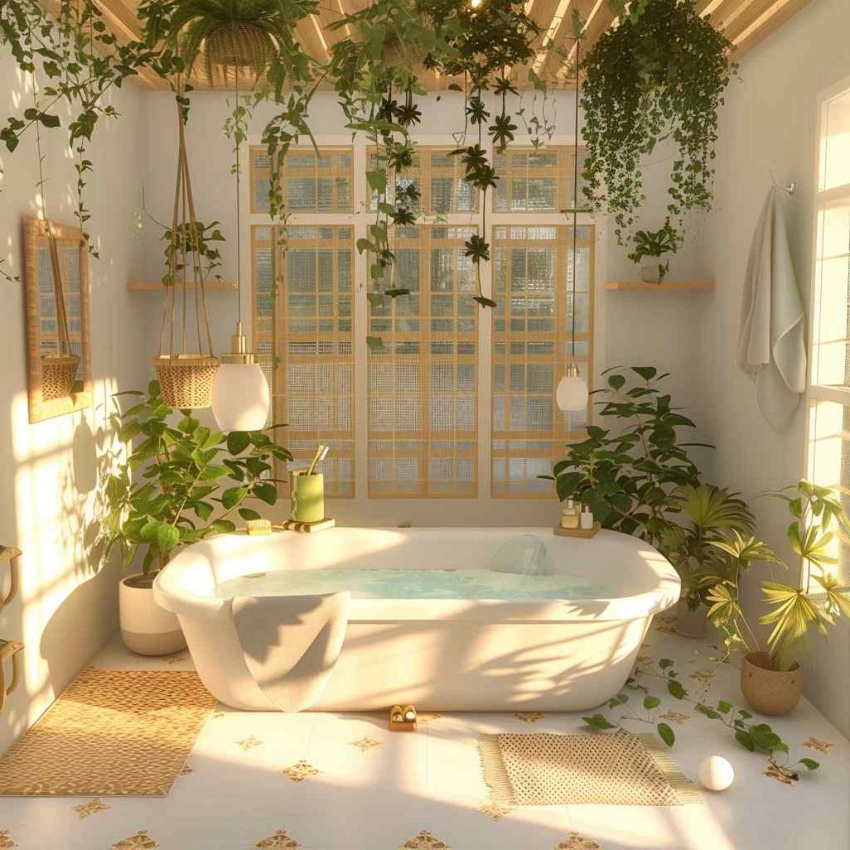 bathrooms scandiboho