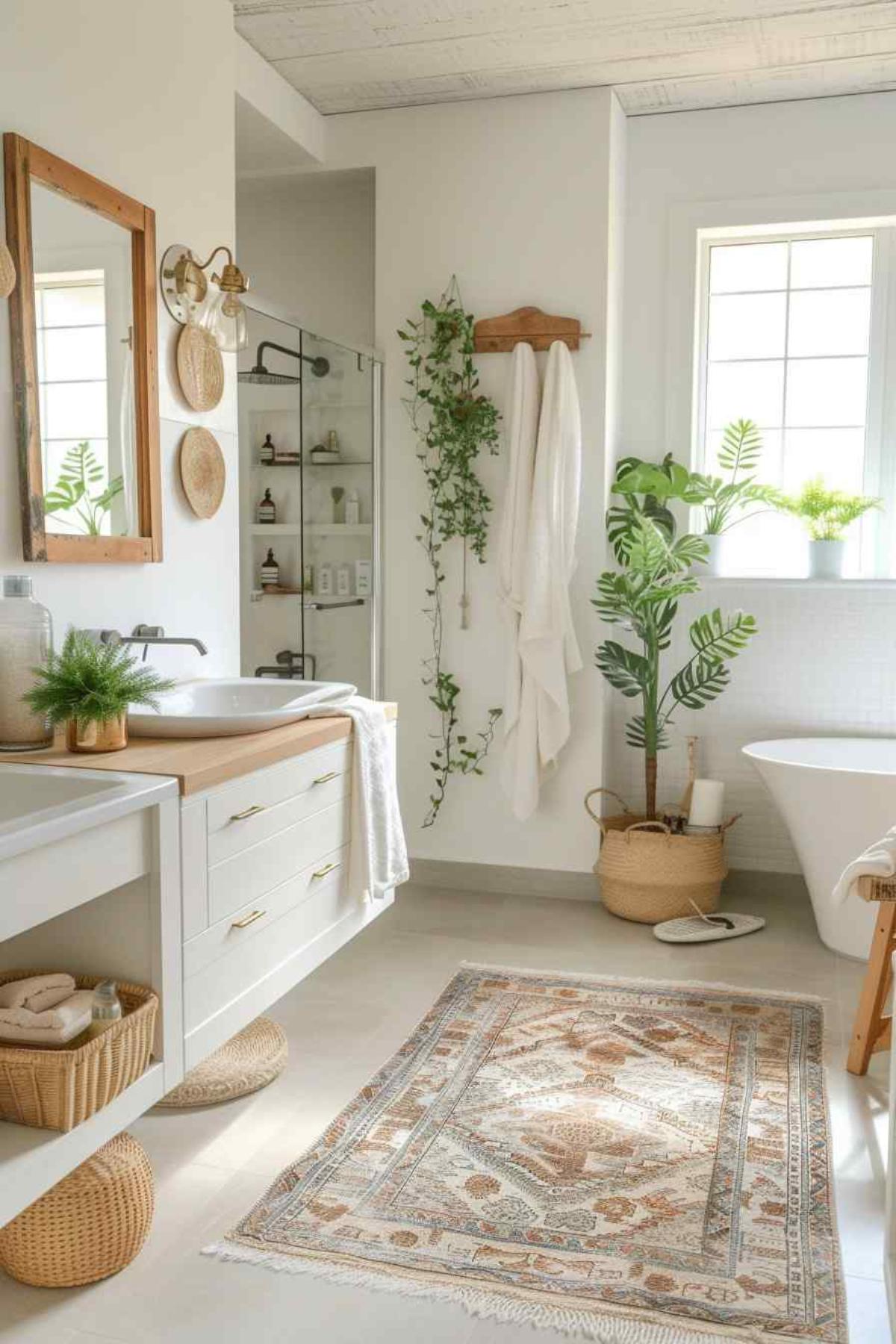 bathrooms scandiboho