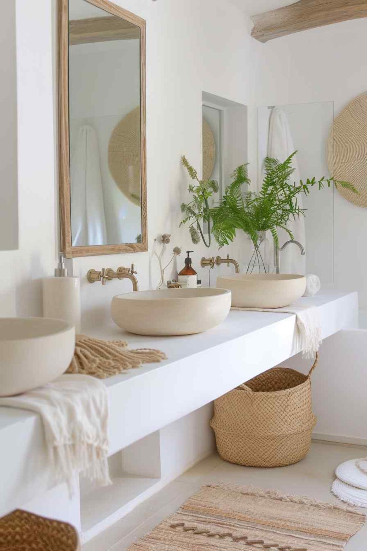 bathrooms scandiboho