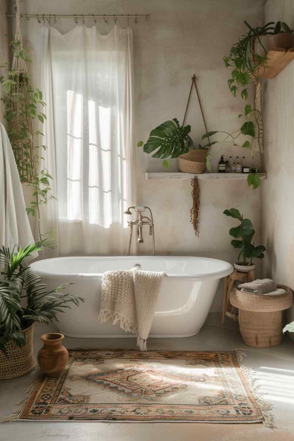 bathrooms scandiboho
