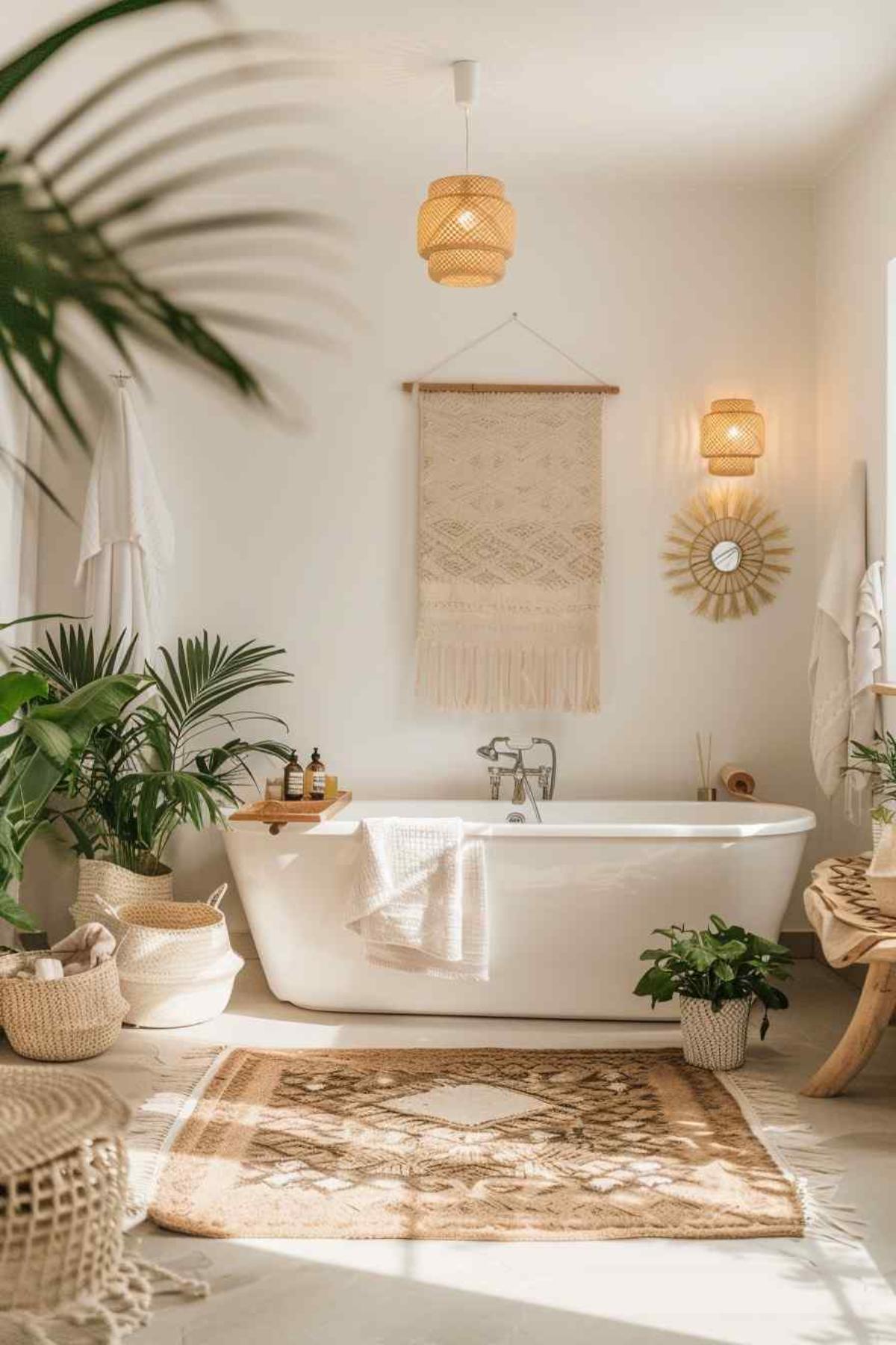 bathrooms scandiboho