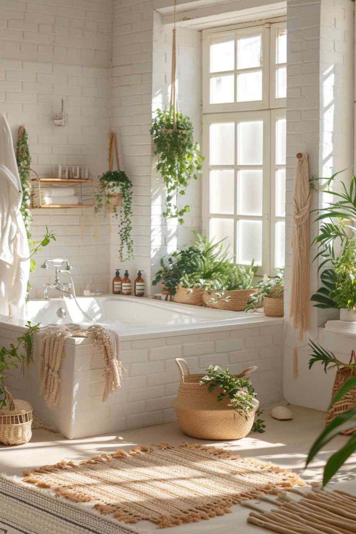 bathrooms scandiboho