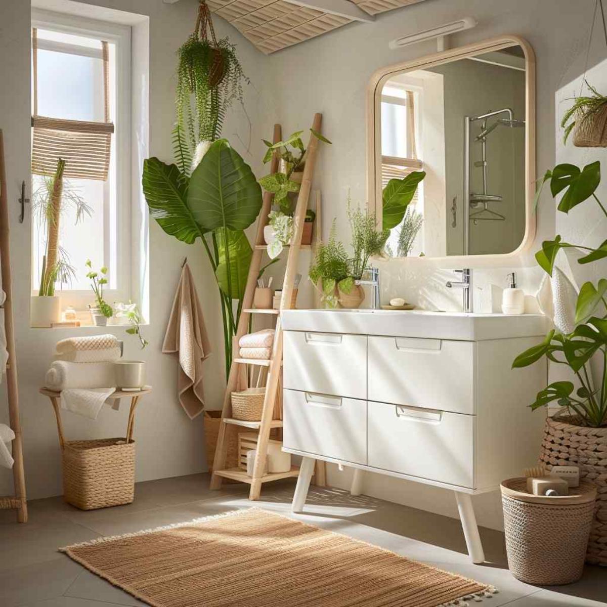 bathrooms scandiboho