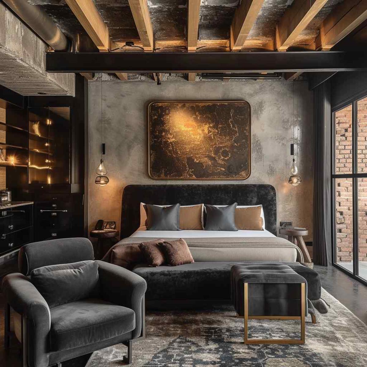 bedrooms industrial