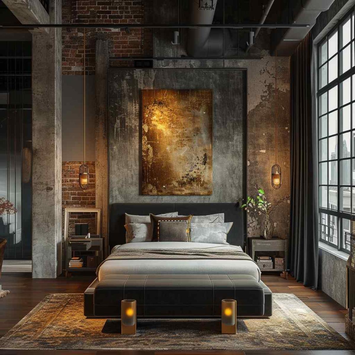 bedrooms industrial