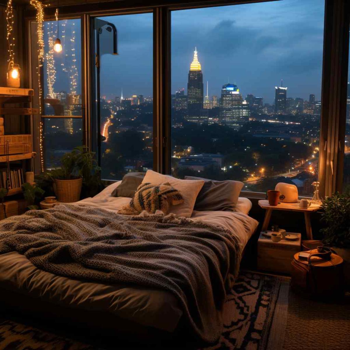 bedrooms scandi boho
