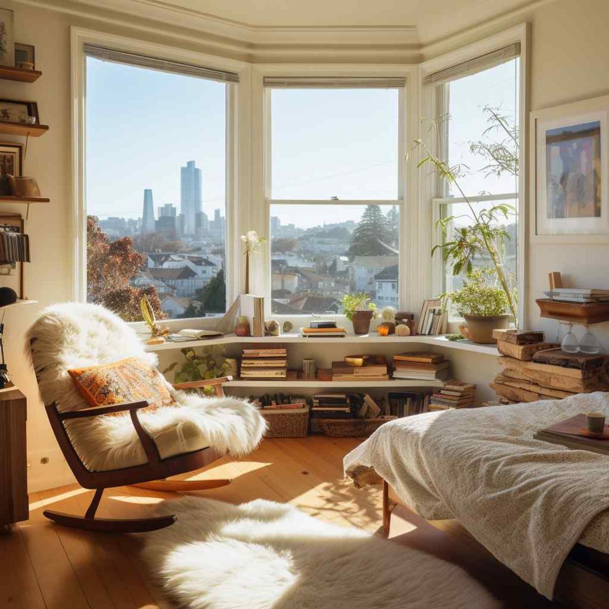 bedrooms scandi boho
