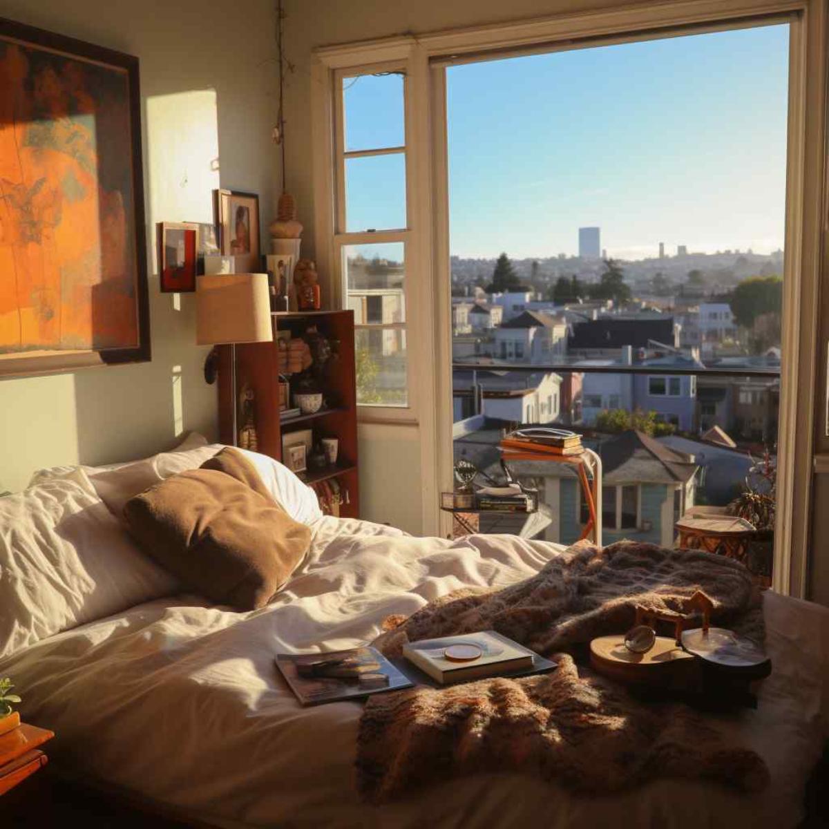 bedrooms scandi boho