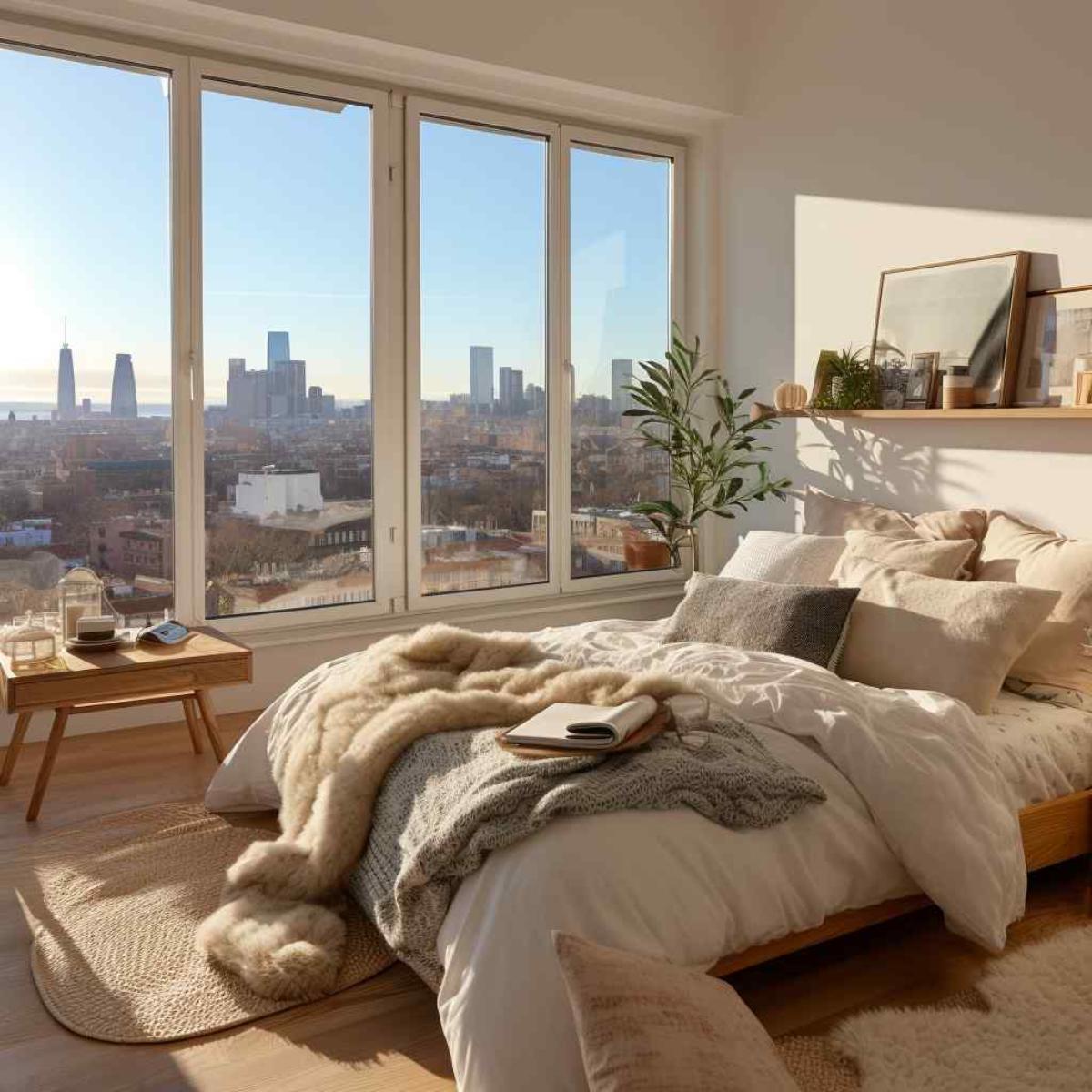 bedrooms scandi boho
