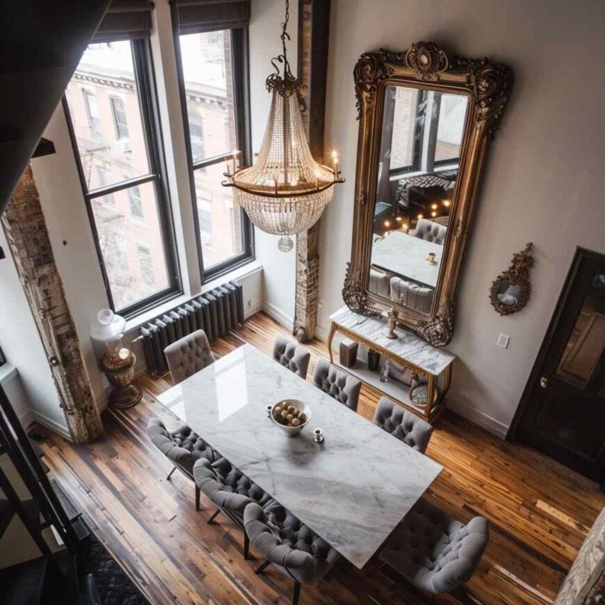 51 Dining Room Design Ideas that Embrace Bold Contrasts (Concept ...