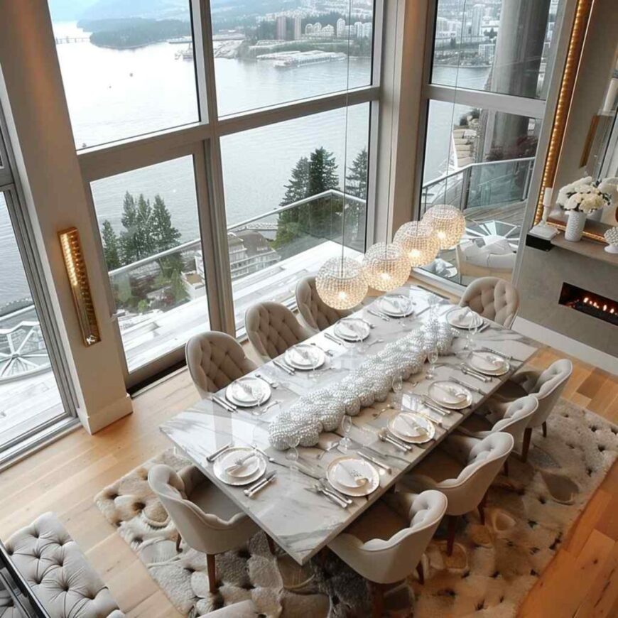 51 Dining Room Design Ideas that Embrace Bold Contrasts (Concept ...