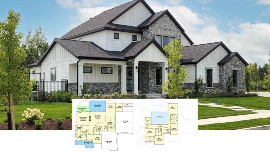 Step Inside This Expansive Craftsman Home with Dual Decks and a Basement Retreat