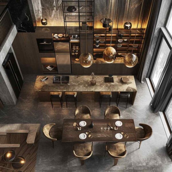 68 Industrial Chic Kitchens Cook Up Raw Elegance (Concept Interiors ...