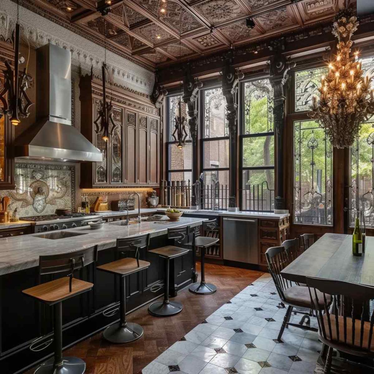 kitchen gothic