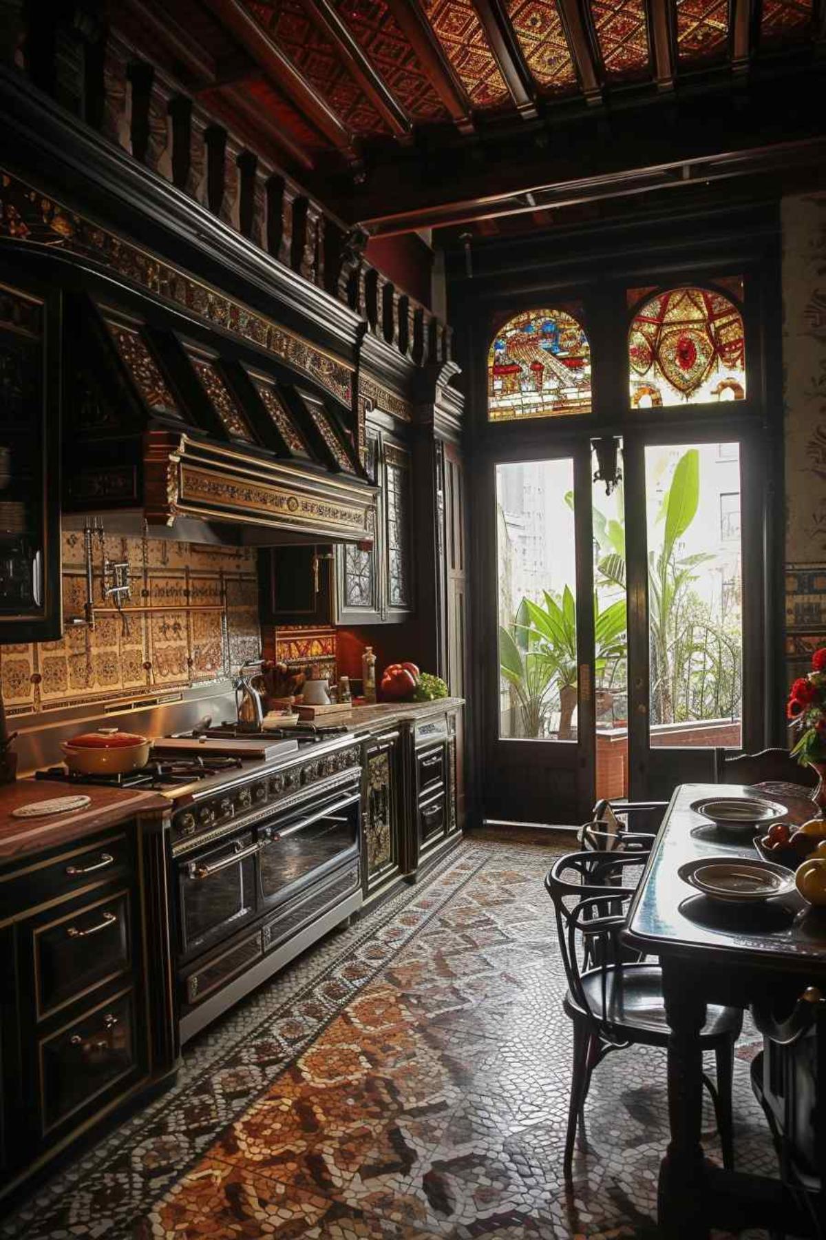 kitchen gothic