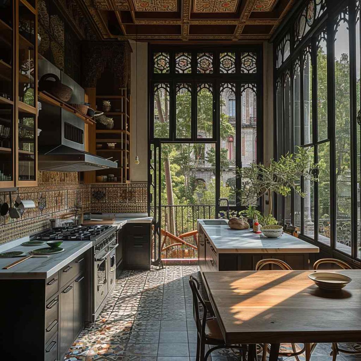 kitchen gothic