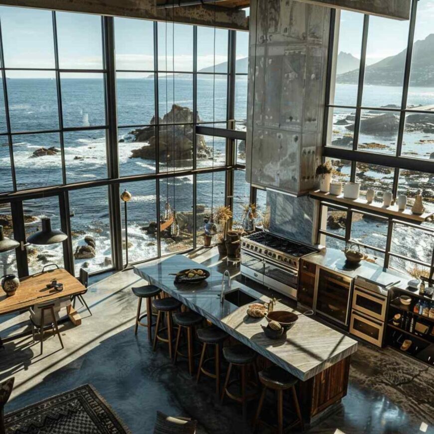 60 Industrial-Glam Kitchens Blend Bold and Beautiful Design Styles ...