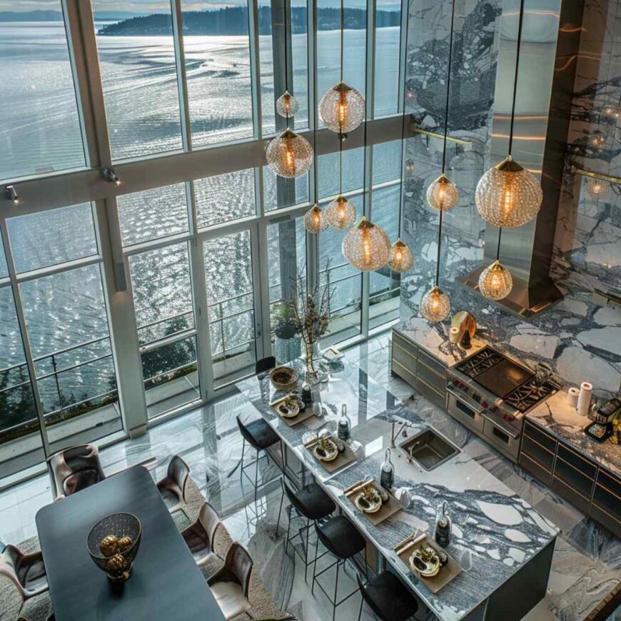 60 Industrial-Glam Kitchens Blend Bold and Beautiful Design Styles ...