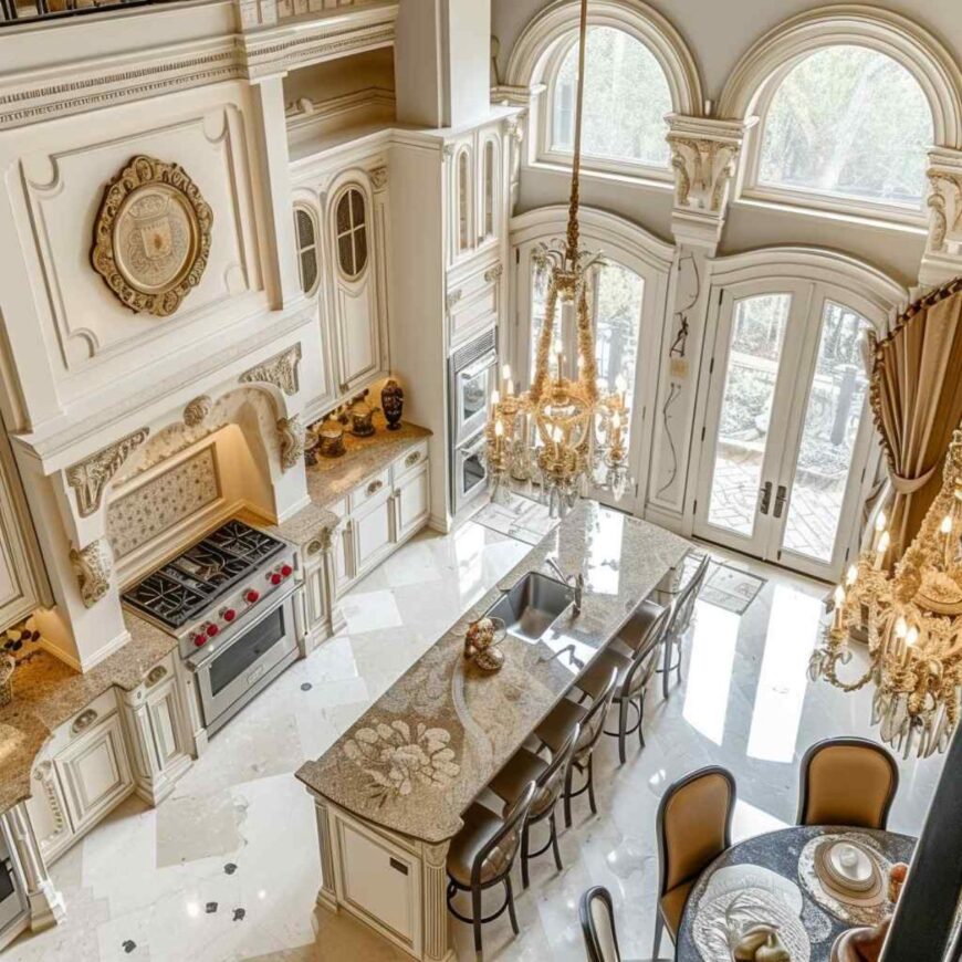 60 Kitchens Capturing the Essence of Renaissance and Rococo (Concept ...