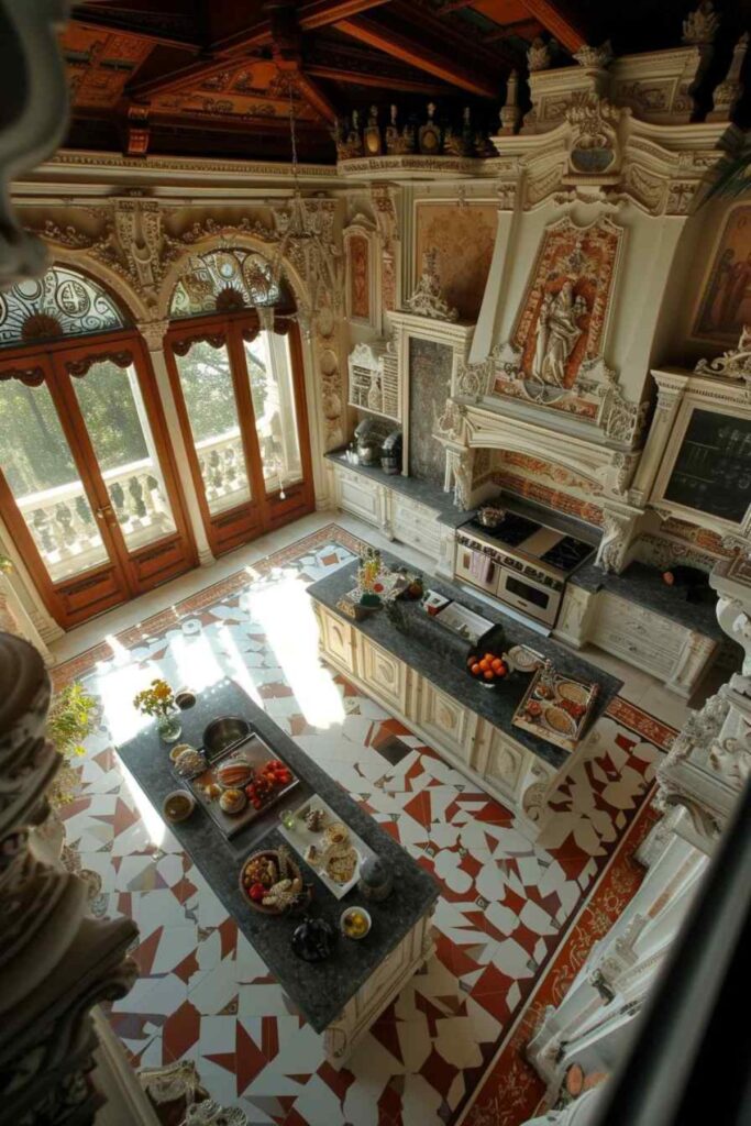 60 Kitchens Capturing the Essence of Renaissance and Rococo (Concept ...