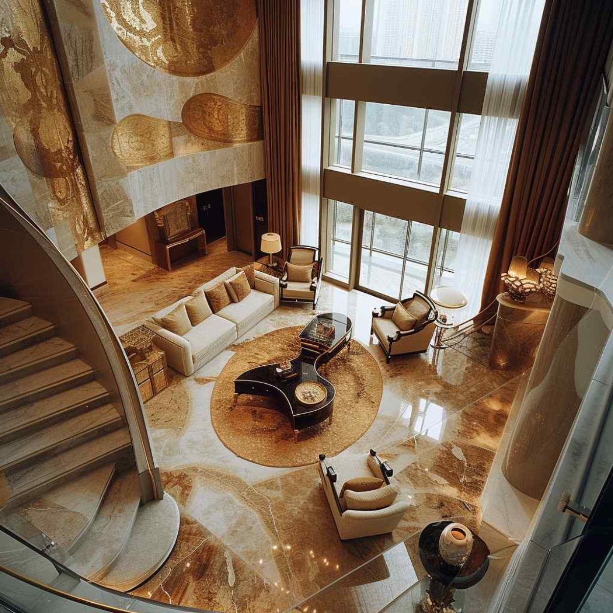 living room byzantine