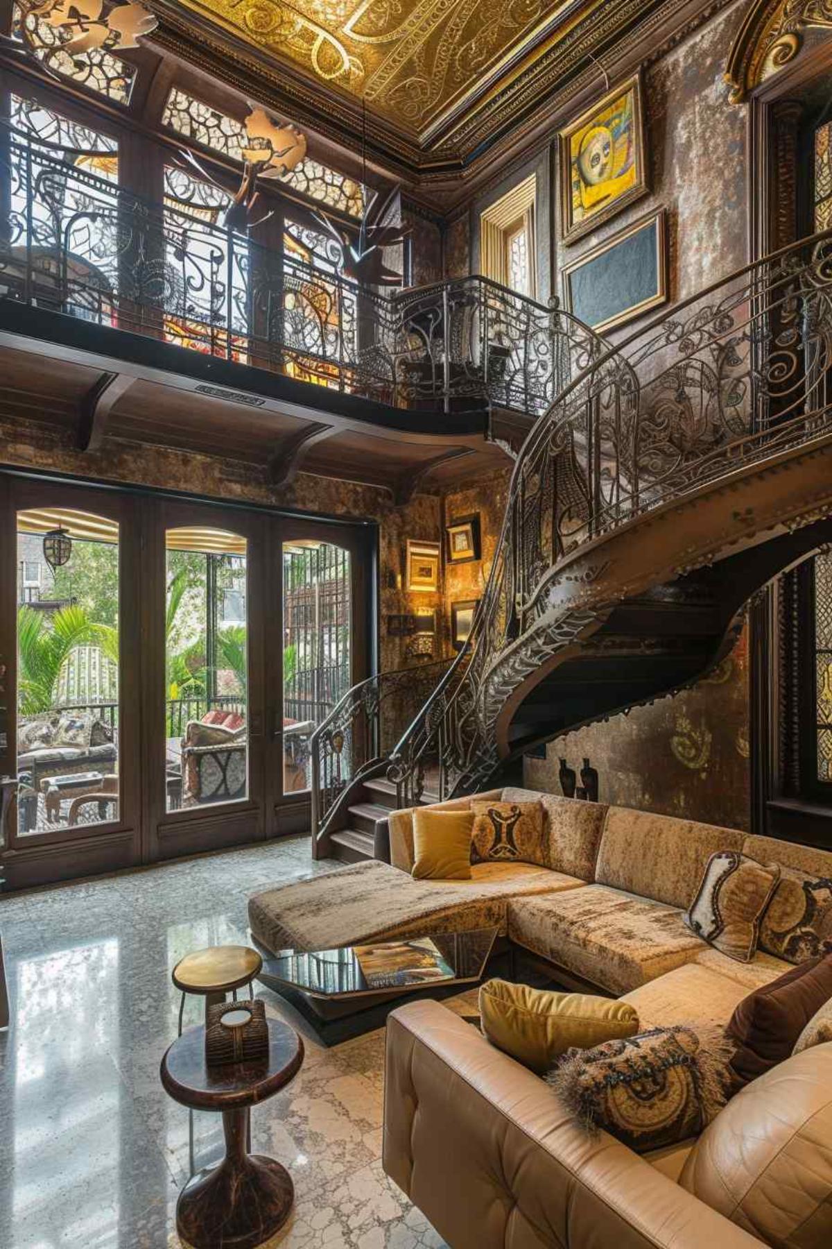 living room byzantine