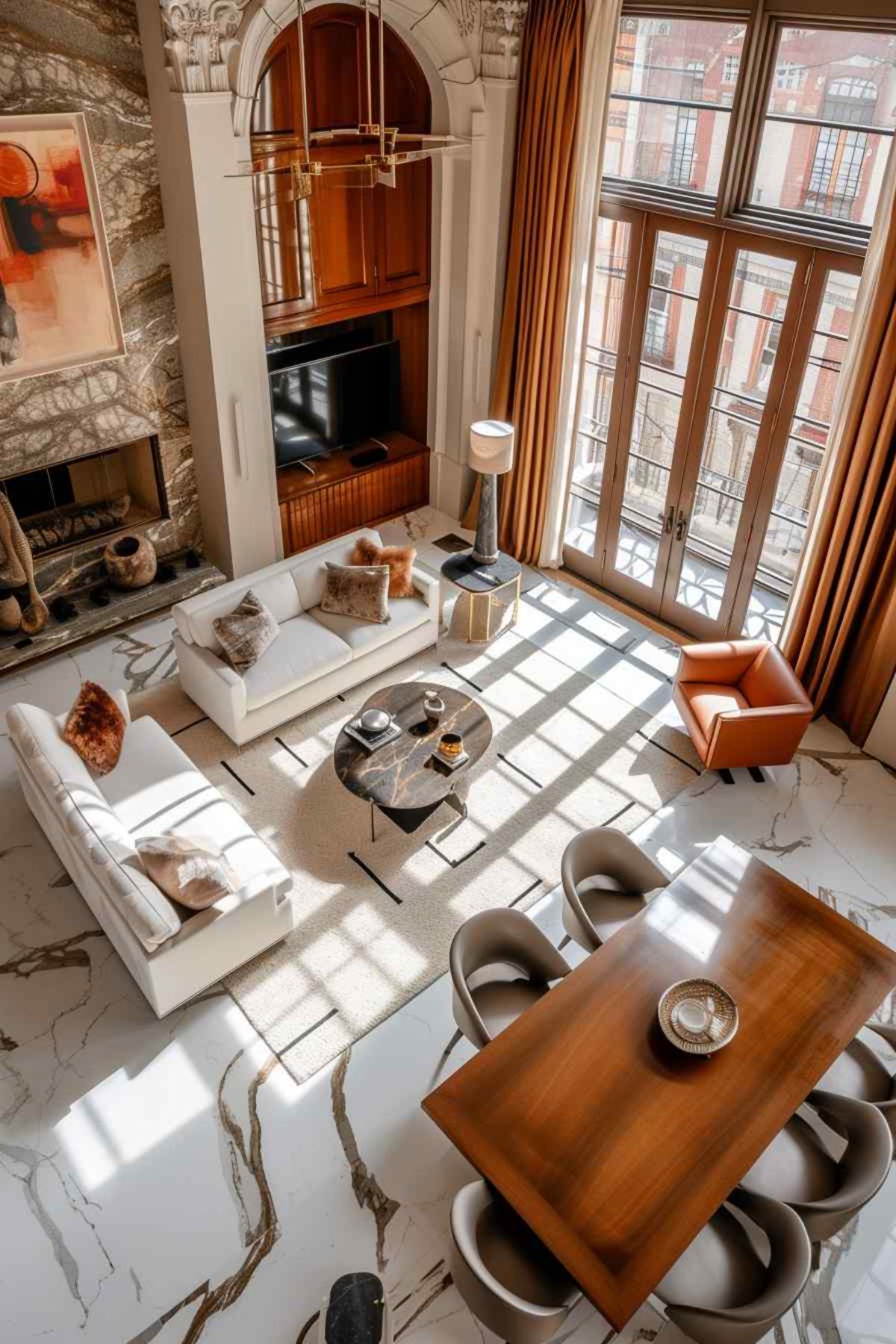 living room byzantine