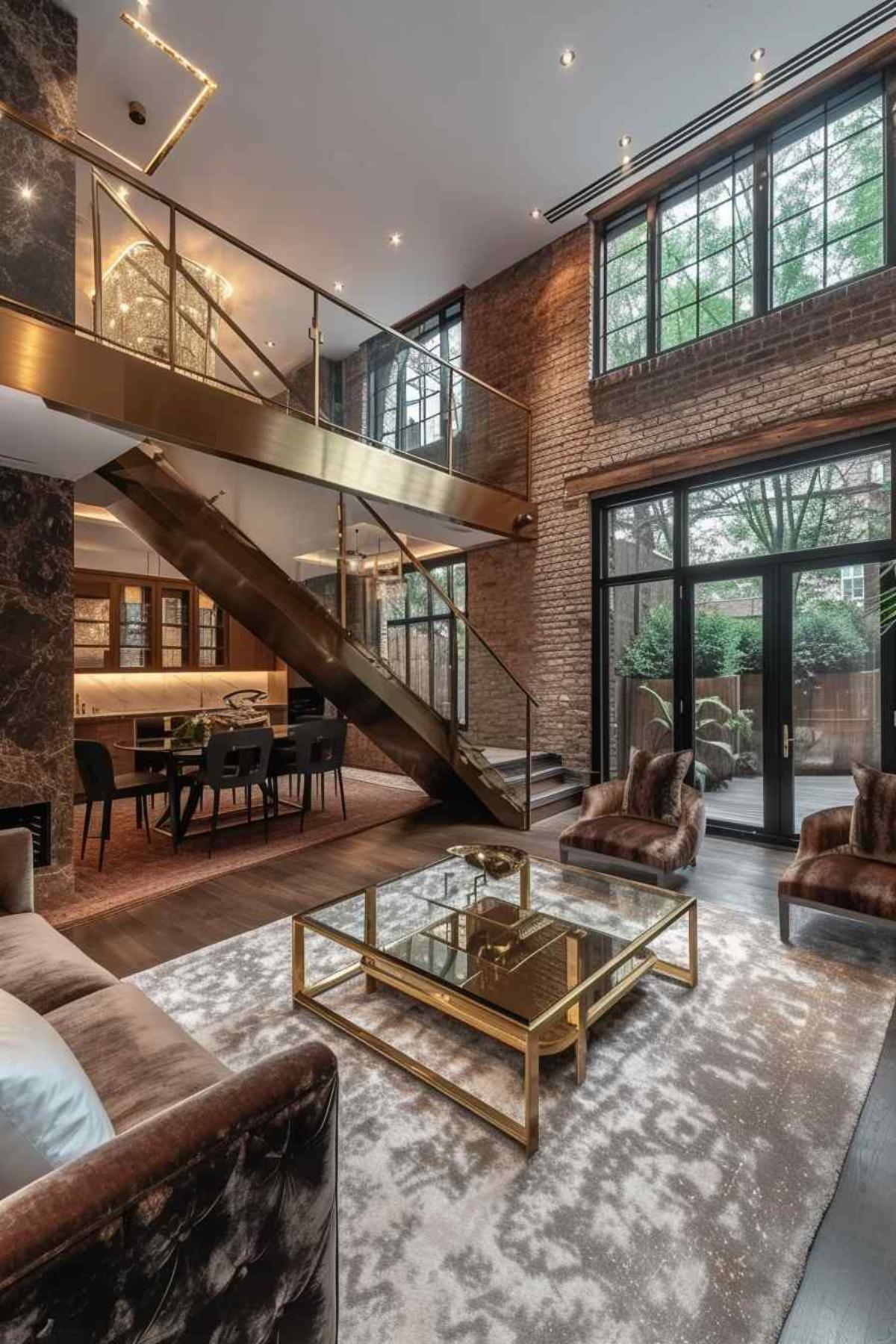 living room industrial