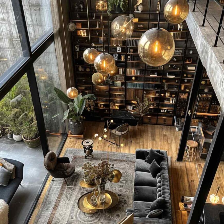 56 Industrial Chic Living Spaces That Redefine Rugged Elegance (Concept ...